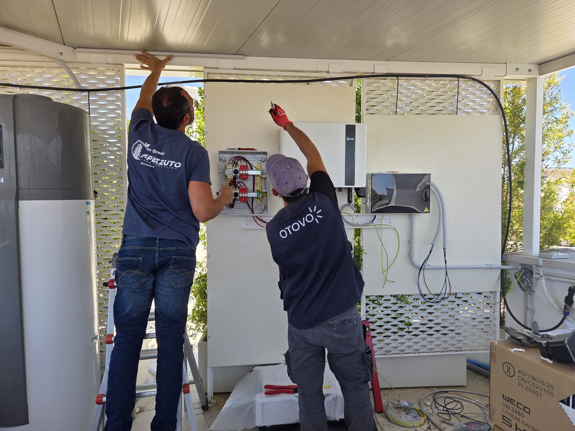 Impianto fotovoltaico - realizzazione 27